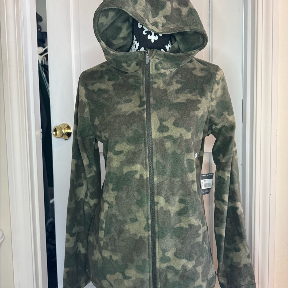Eddie Bauer Camouflage Fast Fleece Hoodie